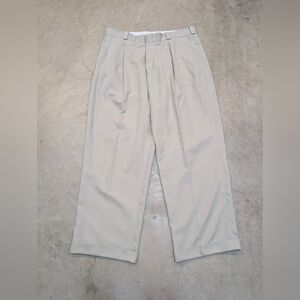 VTG Tiger Woods Nike Golf Khaki Pants Mens 36x30 (34x29.5) Creme Beige